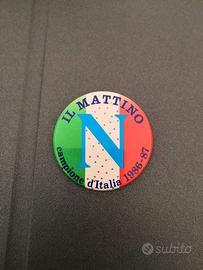 SPILLA PRIMO SCUDETTO NAPOLI  PERFETTA RARA