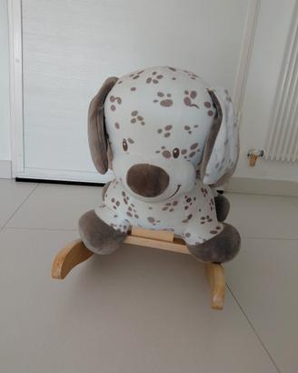 dondolo in legno per bambini 