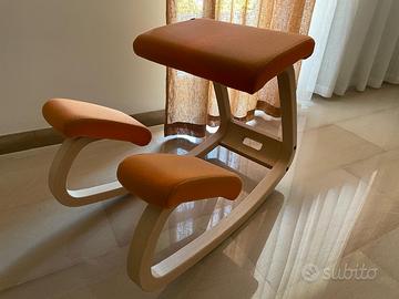 Sedia ergonomica Varier Variable lana naturale