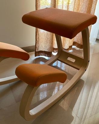 Sedia ergonomica Varier Variable lana naturale
