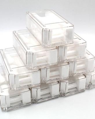 10 ROLEX Plexyglass Custodie Orologi
