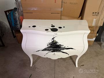 Cassettiera in stile Luigi XV firmato