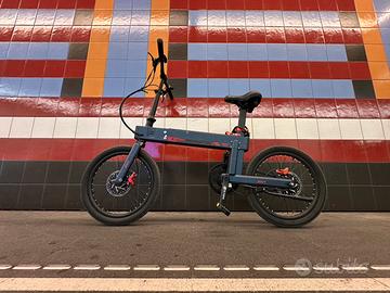 e-bike pieghevole 540wh batteria 250w TRATTABILE