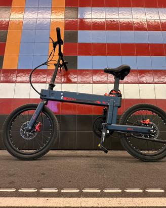 e-bike pieghevole 540wh batteria 250w TRATTABILE