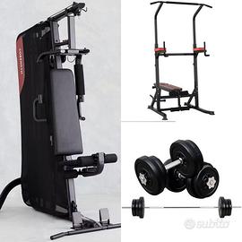 Kit Palestra Bilanciere + Multipower + Power Tower