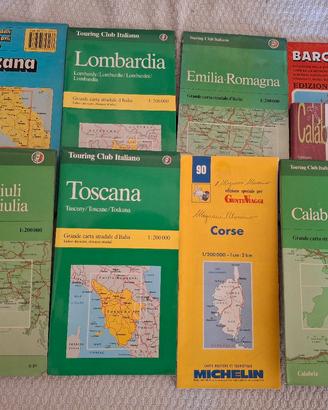 lotto cartine geografiche 