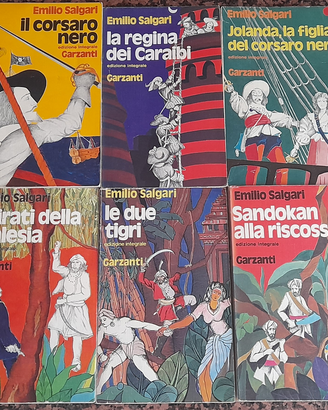 10 libri Emilio Salgari