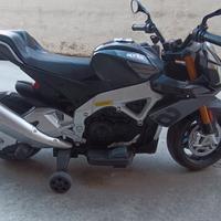 mini moto 12v Aprilia Tuono bimbo/a