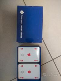 Set 2 mazzi carte da gioco.  Dal Negro – Banca Pop