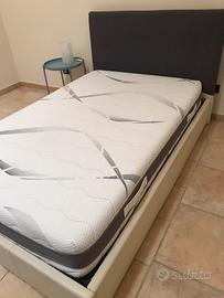 Letto contenitore una piazza compreso di materasso