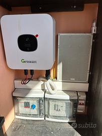 Impianto fotovoltaico Growatt