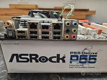 scheda madre i7 con 12gb ram ddr3