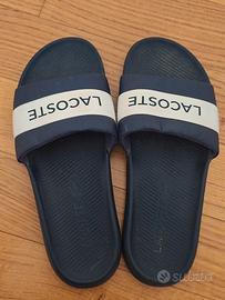 Ciabatte da mare uomo Lacoste n.41 misura 29,5 cm.