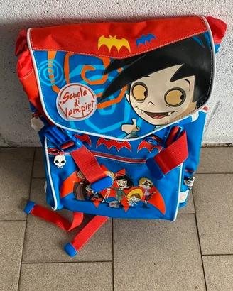 Zaino Scuola Bambino Scuola di Vampiri