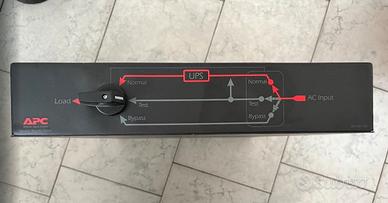 Pannello bypass manutenzione APC 100-240 V, 30 A,
