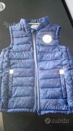 Piumino senza maniche giubbotto 8 anni bambino