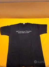 T-Shirt All'Antico Vinaio "Bada Come La Fuma" Nera