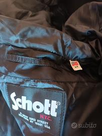 Piumino Schott originale uomo lungo
