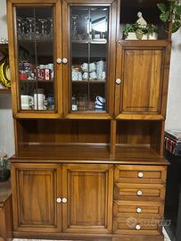 Mobile soggiorno in noce