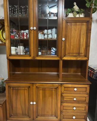 Mobile soggiorno in noce