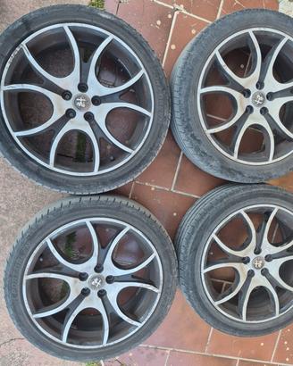 Cerchi 17 Alfaromeo 147, GT e 156