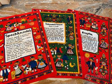 Strofinacci cucina vintage M.J. Maurey