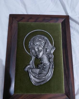 Quadro con madonna anni '60