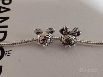 charm Minnie e Topolino Disney Pandora originali