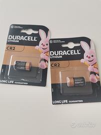 Coppia di pile Duracell CR2