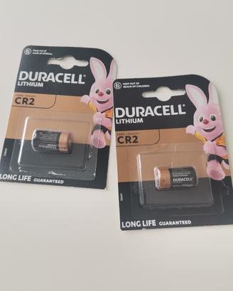 Coppia di pile Duracell CR2