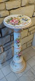 Colonna porta vaso vintage