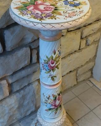 Colonna porta vaso vintage