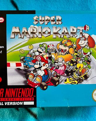 Super Mario Kart Super Nintendo SNES