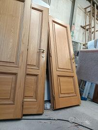 porte interne in rovere massello 