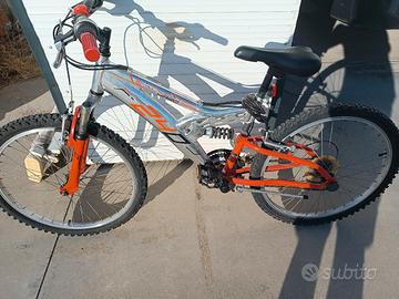 MTB 24 doppio ammortizzatore 
