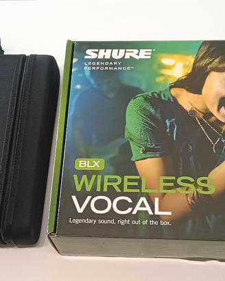 shure sm58 blx wireless system