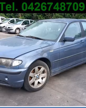 Ricambi usati BMW SERIE 3 E46 BERLINA -NO MOTORE