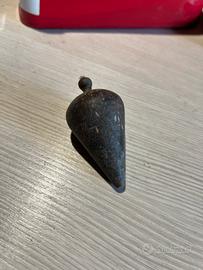 Filo a piombo originale in ferro massiccio