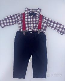 Completo neonato, taglia 62cm