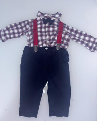 Completo neonato, taglia 62cm