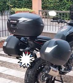 Tris valigie (3P System SHAD) per Honda cb500x '19