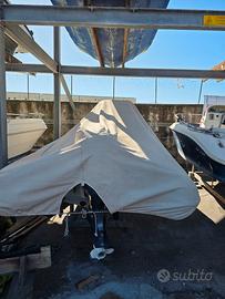 gommone motore carrello