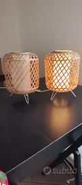 lampade da tavolo, abajeur Bambù ikea