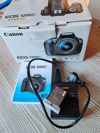 Canon 1200D + obiettivo 18-55 III come nuova