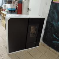 Stufa pellet slim canalizzata 