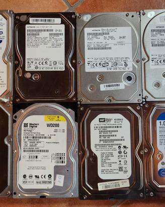 Lotto di hard disks 3.5 pollici