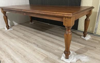 Tavolo legno 10 posti + 10 sedie
