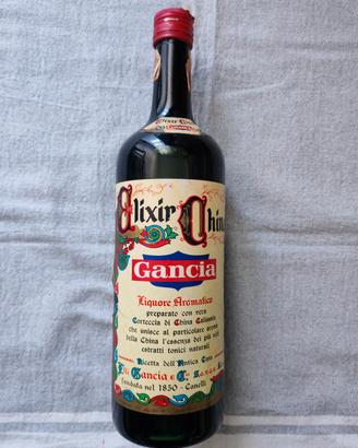 Bottiglia Elixir China Gancia Liquore Aromatico