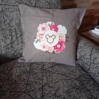 cuscino con stampa topolino