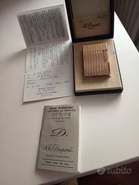 accendino DuPont placato oro 1974